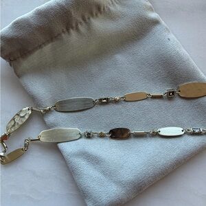 Kendra Scott Mixed Metal and Rhinestone Chain Necklace New